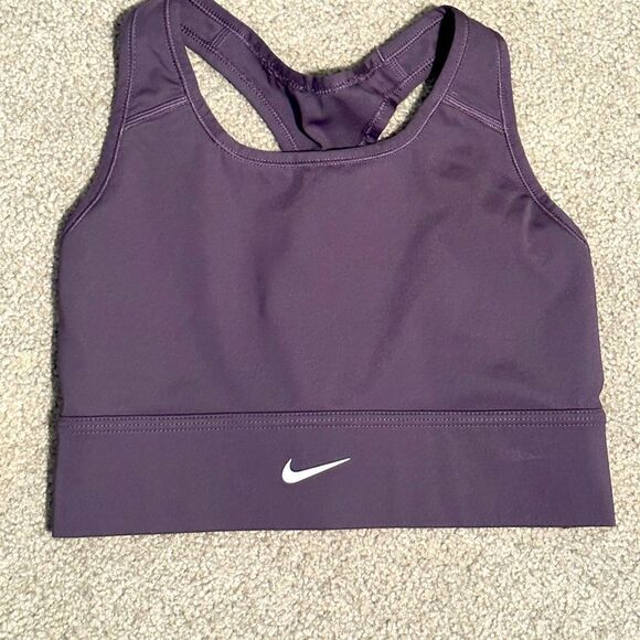 Nike XS purple sports bra - Picture 1 of 2